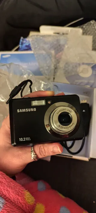 Cámara Samsung ES55 Digital Morada