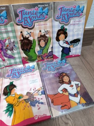 Lote 7 libros Junie B.Jones
