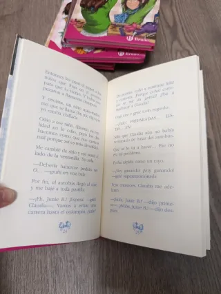 Lote 7 libros Junie B.Jones