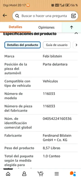 Pastillas de freno delanteras x6 bmw