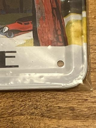 Corcega  La Corse Insegna in metallo