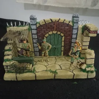 Diorama militar.España