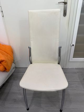 6 Sillas Comedor Blancas