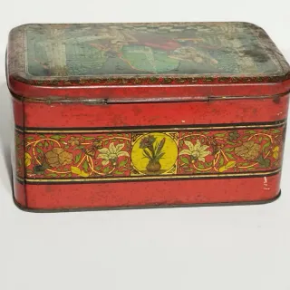 Antigua caja art deco