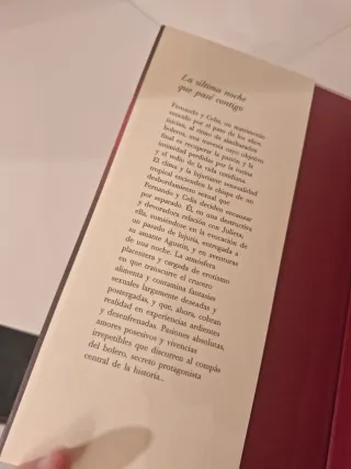 Libro La última noche que pasé contigo