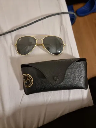 Gafas de Sol Ray-Ban Aviator Doradas