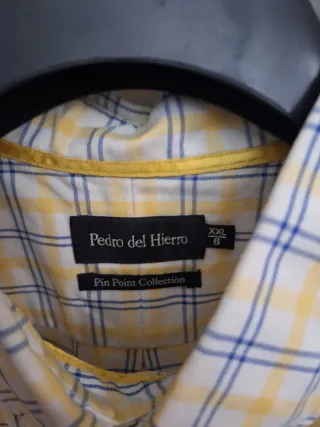 Camisa Pedro del Hierro XXL Cuadros