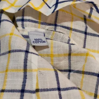 Camisa Barbour Tartán Niño Manga Larga Talla S