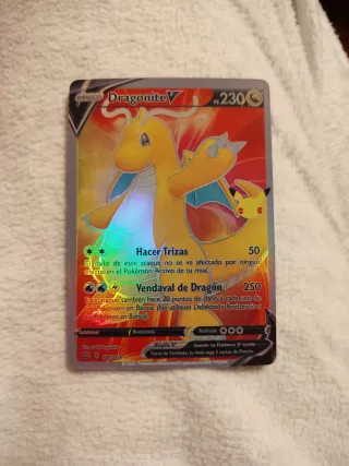 Carta Pokémon Dragonite V 230 HP