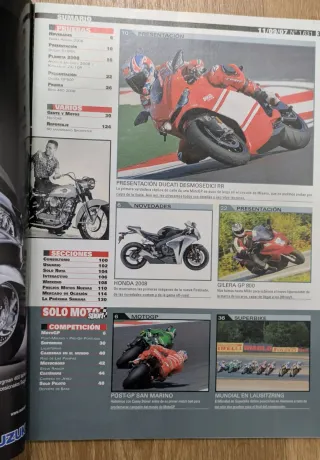 Revista SOLO MOTO N° 1631. Año 2007