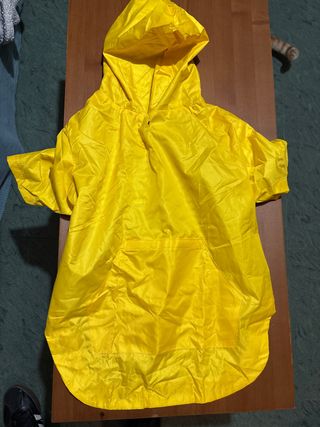 Chubasquero perro XL amarillo sin estrenar