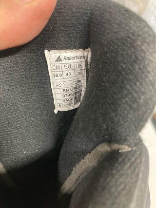 Patines en línea Rollerblade negros