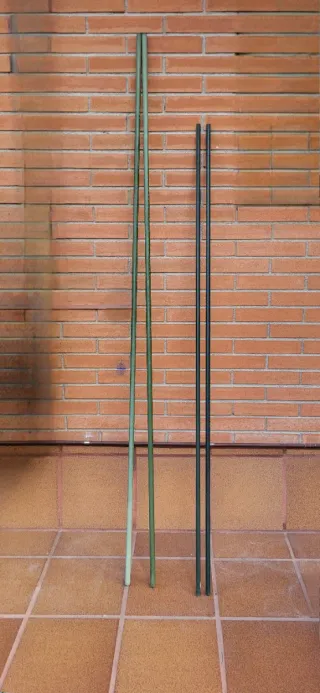 Varillas tutores para plantas