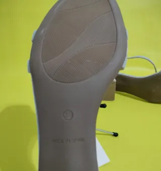 Sandalias Alpe Woman T-39 Piel Ante Gris