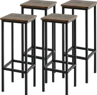 Lote 3 Taburetes Altos Barra Cocina/Bar