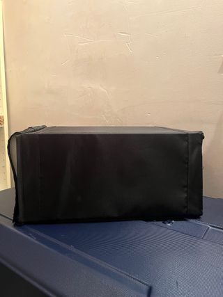 Caja organizadora Ikea negra