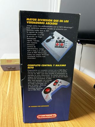 Nintendo NES Control Deck Caja + Mario Bros 3