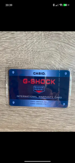 Reloj Blanco y Naranja nuevo sin usar