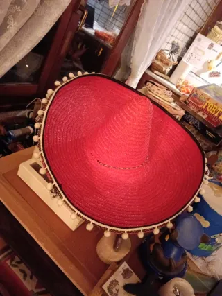 Sombrero Mexicano Rojo