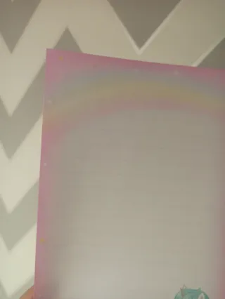 4 Hojas y 4 sobres carta Pony