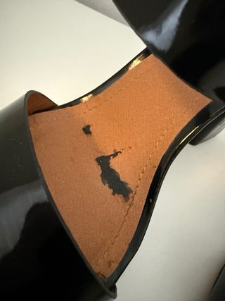 Sandalias H&M Tacón Negro Talla 39