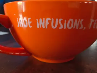 Tazza Gigante Jade Infusions Arancione Pop