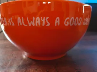 Tazza Gigante Jade Infusions Arancione Pop