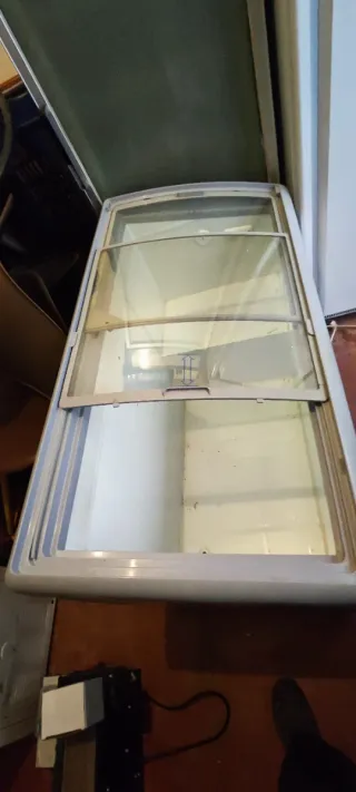 Congelador Arcón Expositor con Tapa Cristal