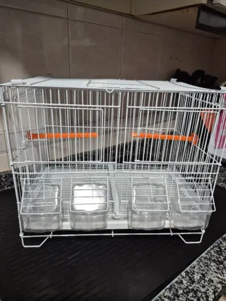 DISTINTAS JAULAS, distintos tamaños para canarios