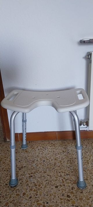 Taburete Ducha Ortopédico - Altura Regulable (U)