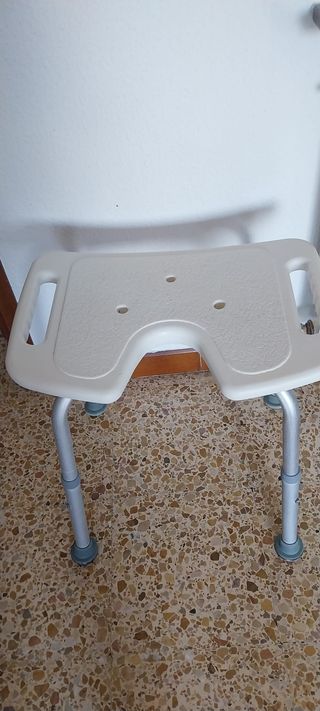 Taburete Ducha Ortopédico - Altura Regulable (U)