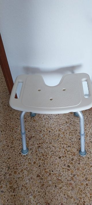 Taburete Ducha Ortopédico - Altura Regulable (U)