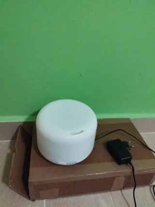 Humidificador Difusor Esencias Luz Blanco