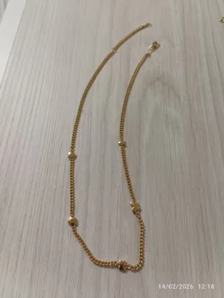 Collar Tous plata acabado vermeil