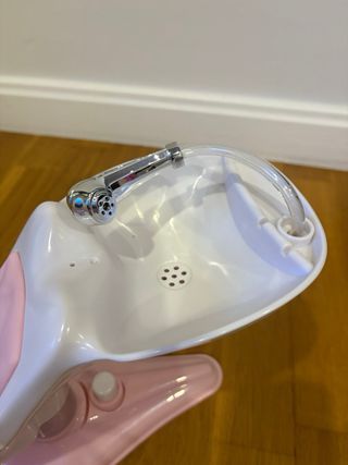 Nancy y sillón peluquería