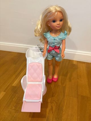 Nancy y sillón peluquería