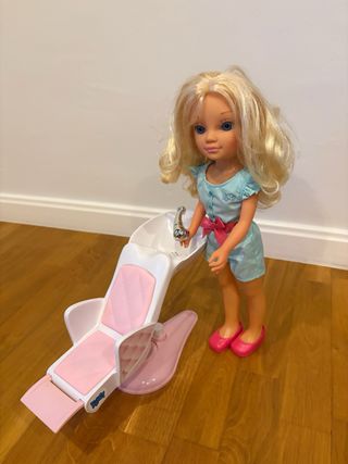 Nancy y sillón peluquería