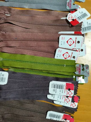 Lote 14cm Cremalleras Surtidas