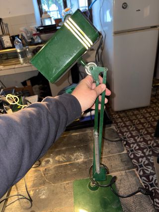 Antigua lampara fase spot