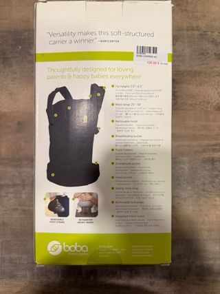 Mochila Portabebés Boba 4G Tweet