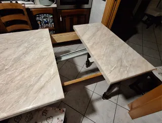 Tavolo legno e fornica