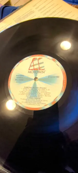 Vinilo Lionel Richie Dancing on the Ceiling