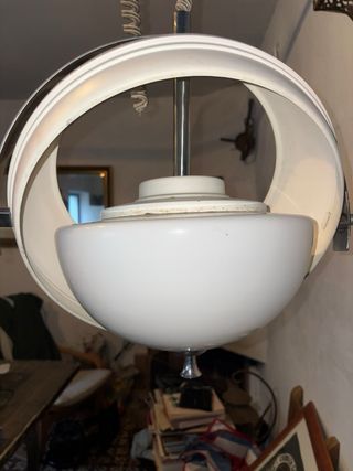 Lampara era espacial 1970 Harvey Guzzini