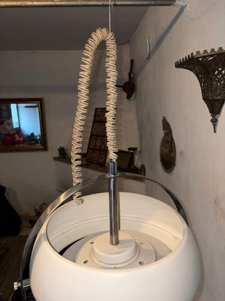 Lampara era espacial 1970 Harvey Guzzini