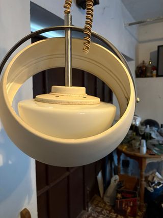 Lampara era espacial 1970 Harvey Guzzini