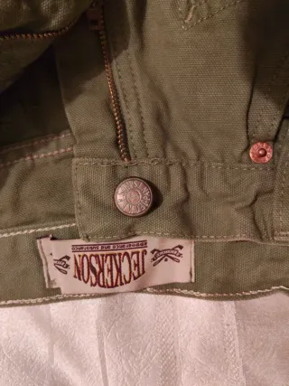 Jeans bambino Jeckerson verde militare