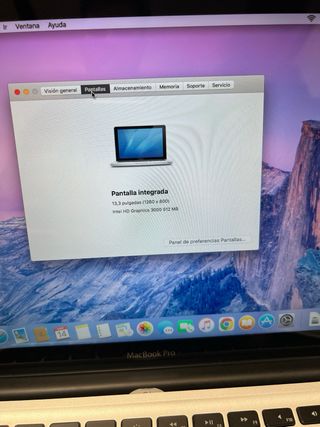 MacBook Pro Core i5 8GB RAM 500GB
