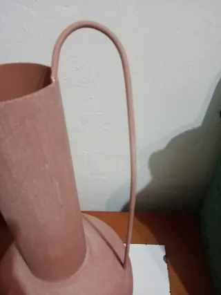 Jarrón de cerámica terracota