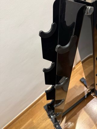 Soporte Mancuernas Negro