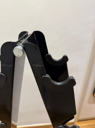 Soporte Mancuernas Negro